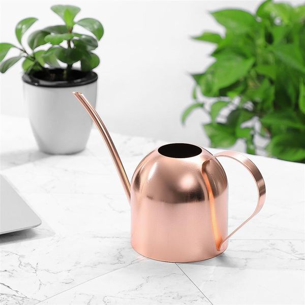 yardwe 1000ml stainless steel watering can indoor plants succulents long spout watering pot for home garden office (copper
yardwe 1000ml stainless steel watering can indoor plants succulents long spout watering pot for home garden office (copper