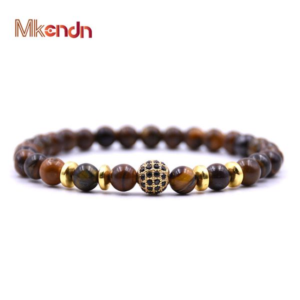 charm bracelets mkendn arrival pave cz men bracelet 6mm stone beads with hematite bead diy for women jewelry pulseras, Golden;silver
charm bracelets mkendn arrival pave cz men bracelet 6mm stone beads with hematite bead diy for women jewelry pulseras, Golden;silver