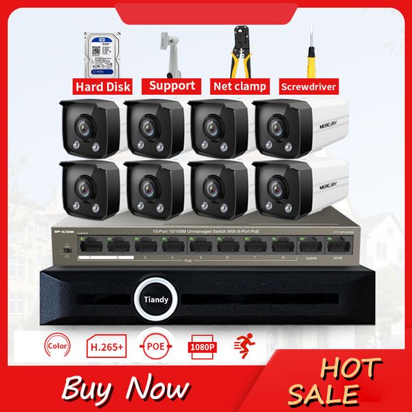 glvision h.265 1080p hd full color 8ch 2mp poe nvr kit security waterproof outdoor night vision camera video surveillance kit
glvision h.265 1080p hd full color 8ch 2mp poe nvr kit security waterproof outdoor night vision camera video surveillance kit