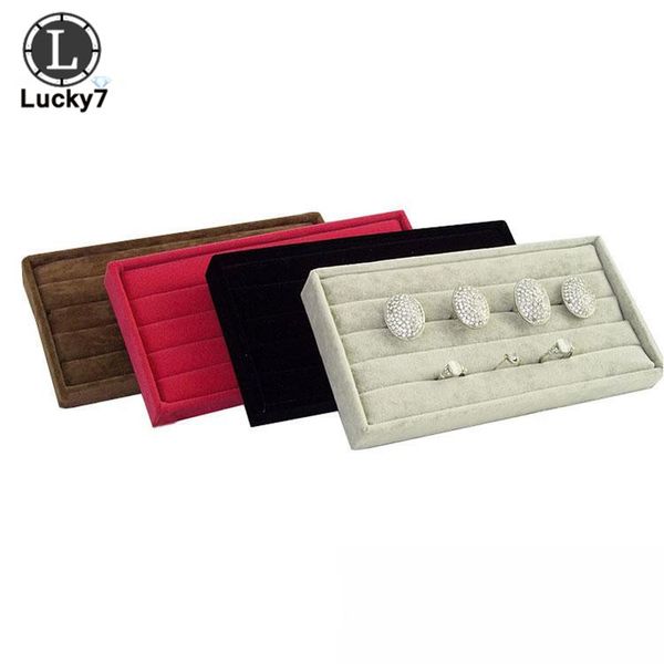 portable velvet ring insert jewelry display tray holder stand case bague trinket shop presentation organizer storage box 11*22cm, Pink;blue
portable velvet ring insert jewelry display tray holder stand case bague trinket shop presentation organizer storage box 11*22cm, Pink;blue