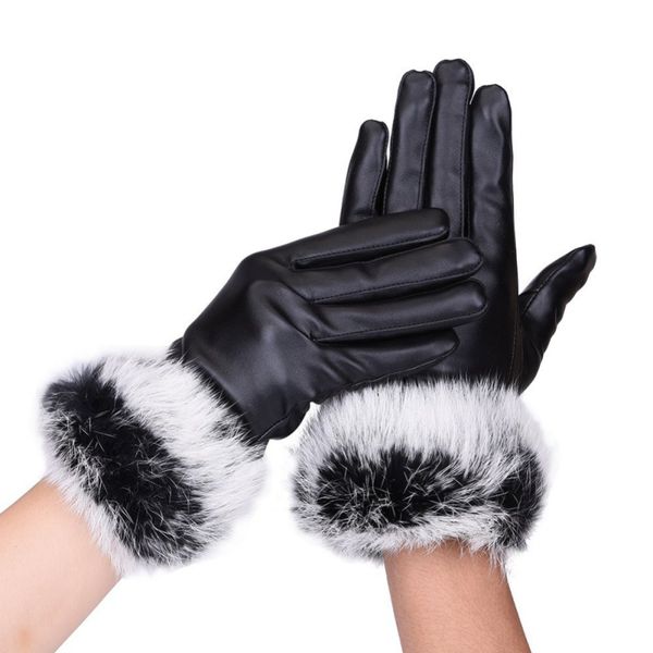 five fingers gloves winter elegant leather women warm driving soft mittens wrist female touched screen i, Blue;gray
five fingers gloves winter elegant leather women warm driving soft mittens wrist female touched screen i, Blue;gray