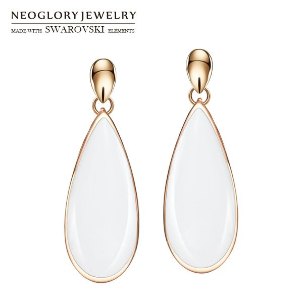 neoglory enamel paint rose gold color water drop style long earrings for lady wholesale elegant design jewelry gift, Silver
neoglory enamel paint rose gold color water drop style long earrings for lady wholesale elegant design jewelry gift, Silver