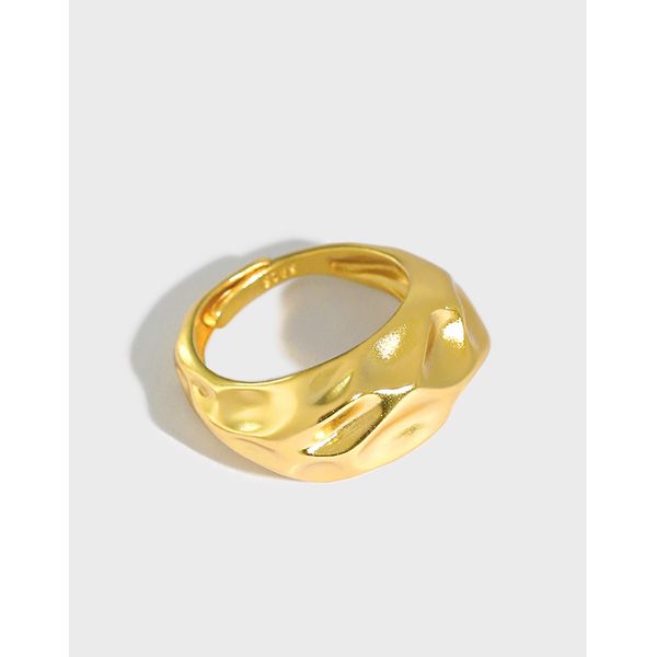 korean style ins design irregular concave convex 925 sterling silver ring female silver ring 18k gold jewelry adjustable opening, Golden;silver
korean style ins design irregular concave convex 925 sterling silver ring female silver ring 18k gold jewelry adjustable opening, Golden;silver