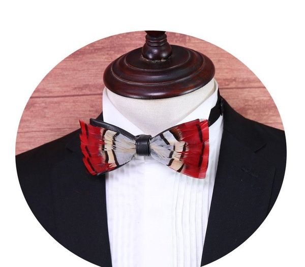 2018 fashion new trend men handmade feather bowtie suit gentleman red feather bow tie neck tie for wedding party prom club, Black;gray
2018 fashion new trend men handmade feather bowtie suit gentleman red feather bow tie neck tie for wedding party prom club, Black;gray