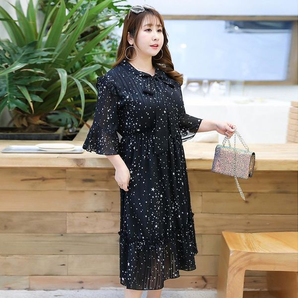 xl- 3xl 4xl плюс размера элегантных новые летний 2020 женщин длинного макси шифон платье с коротким рукавом большого размера черной белой зв, Black;gray
xl- 3xl 4xl плюс размера элегантных новые летний 2020 женщин длинного макси шифон платье с коротким рукавом большого размера черной белой зв, Black;gray
