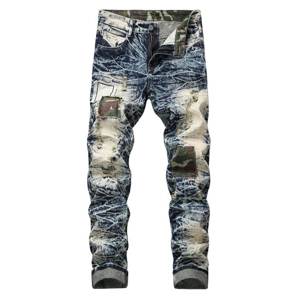 new fashion mens streetwear mens stylist white black blue jeans hip hop skateboard pencil pants holes jeans luxury jeans
new fashion mens streetwear mens stylist white black blue jeans hip hop skateboard pencil pants holes jeans luxury jeans