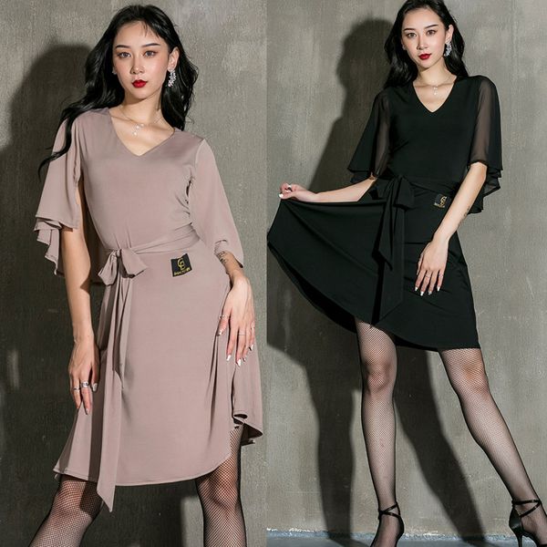 stage wear fashion latin dance dress women v-neck slim gatsby dresses professional ballroom tango salsa practice flapper dwy4257, Black;red
stage wear fashion latin dance dress women v-neck slim gatsby dresses professional ballroom tango salsa practice flapper dwy4257, Black;red