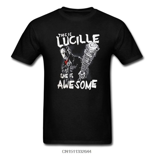 the walking dead negan this is lucille she is awesome t-shirt men and women tee euro sizes-xxl
the walking dead negan this is lucille she is awesome t-shirt men and women tee euro sizes-xxl