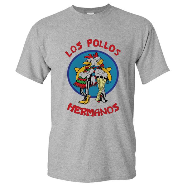 мужская мода breaking bad рубашка 2016 los pollos херманос t shirt tops chicken brothers короткий рукав tee hipster горячие продажа
мужская мода breaking bad рубашка 2016 los pollos херманос t shirt tops chicken brothers короткий рукав tee hipster горячие продажа
