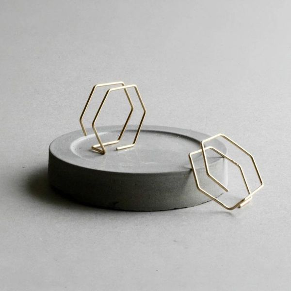 minimalist earrings handmade jewelry gold filled 925 silver brincos orecchini oorbellen pendientes earrings for women, Golden;silver
minimalist earrings handmade jewelry gold filled 925 silver brincos orecchini oorbellen pendientes earrings for women, Golden;silver