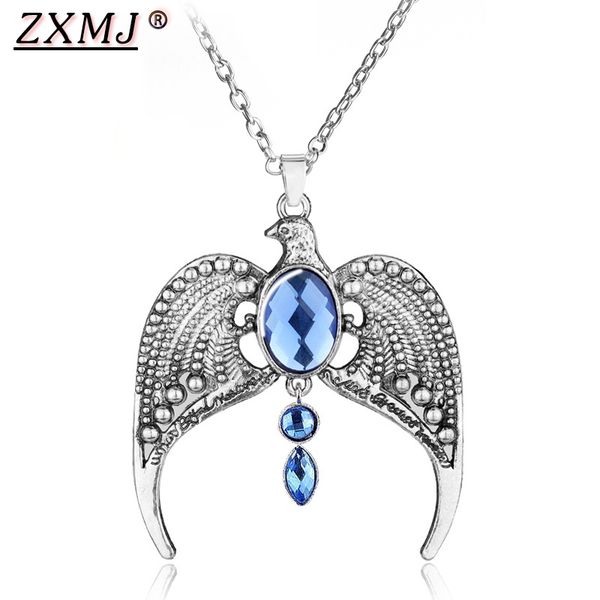 zxmj harried ravenclaw eagle necklace vintage charm pendant for men & women jewelry two colors eagle crown diadem crystal, Silver
zxmj harried ravenclaw eagle necklace vintage charm pendant for men & women jewelry two colors eagle crown diadem crystal, Silver