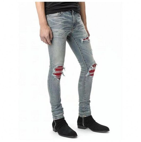 new jeans srping biker denim jeans men los angeles street fashion hole jeans slim skinny pants, Blue
new jeans srping biker denim jeans men los angeles street fashion hole jeans slim skinny pants, Blue