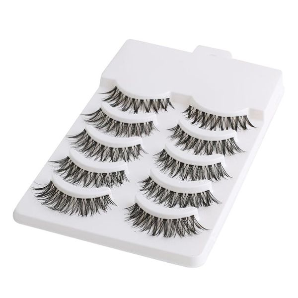 5 pairs false eyelashes natural long sparse cross eye lashes extension makeup handmade long false eye lashes tool
5 pairs false eyelashes natural long sparse cross eye lashes extension makeup handmade long false eye lashes tool