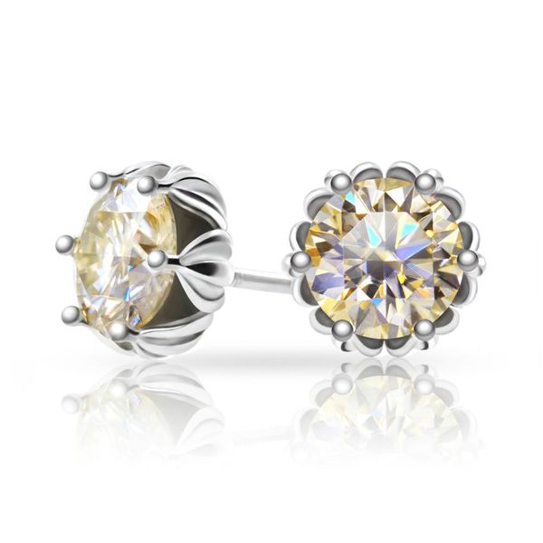 1.2ct champagne diamond test passed moissanite silver earring jewelry gemstone girlfriend gift special price, Golden
1.2ct champagne diamond test passed moissanite silver earring jewelry gemstone girlfriend gift special price, Golden