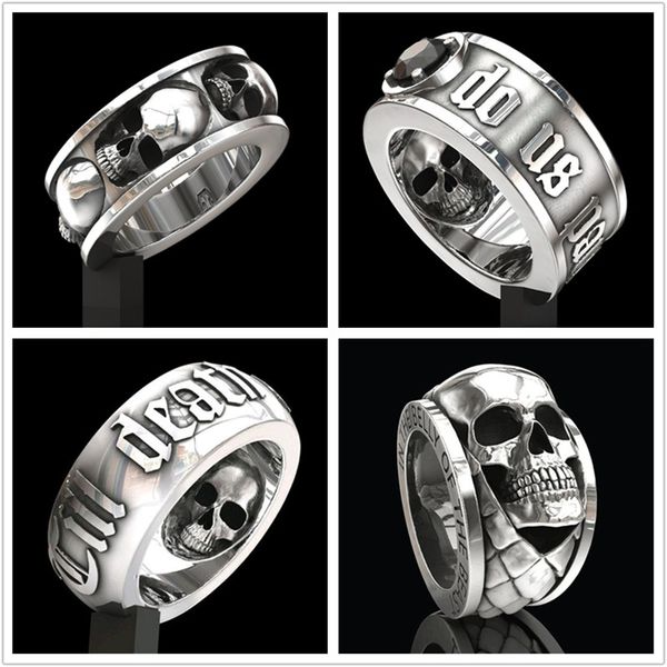 cluster rings fdlk 4 styles personality men's punk alloy skull ring for men accessories fashion gothic party jewelry size 6-13, Golden;silver
cluster rings fdlk 4 styles personality men's punk alloy skull ring for men accessories fashion gothic party jewelry size 6-13, Golden;silver