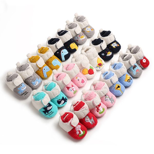 cartoon baby snow shoes newborn toddler baby girl boy fleece shoes winter warm snow boots soft sole booties for 0-18 months
cartoon baby snow shoes newborn toddler baby girl boy fleece shoes winter warm snow boots soft sole booties for 0-18 months
