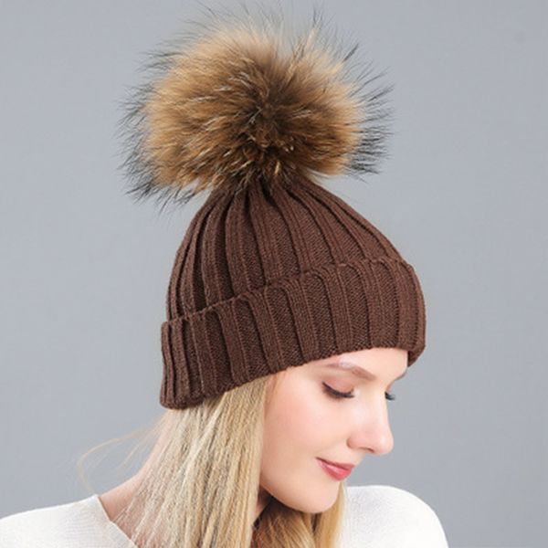 new winter hat mink and fur ball cap pom poms for women girl 's hat knitted beanies cap thick female, Blue;gray
new winter hat mink and fur ball cap pom poms for women girl 's hat knitted beanies cap thick female, Blue;gray