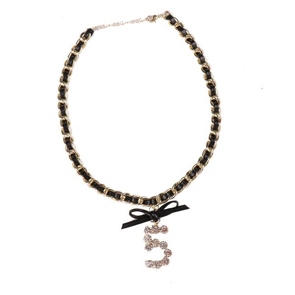 lovely number 5 bowknot pu leather necklace women chain pendant choker, Golden;silver
lovely number 5 bowknot pu leather necklace women chain pendant choker, Golden;silver