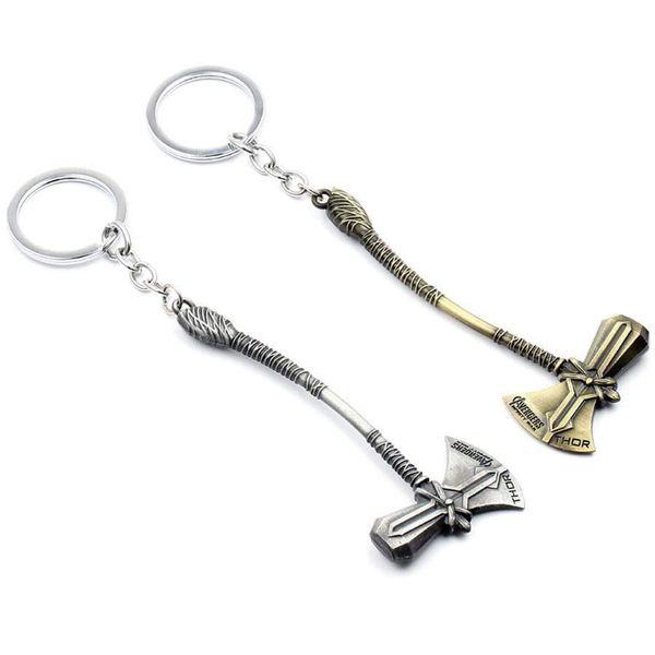 the avengers 4 infinity war thor axe hammer keychain thor stormbreaker key chain for movie fans car keyring jewelry
the avengers 4 infinity war thor axe hammer keychain thor stormbreaker key chain for movie fans car keyring jewelry