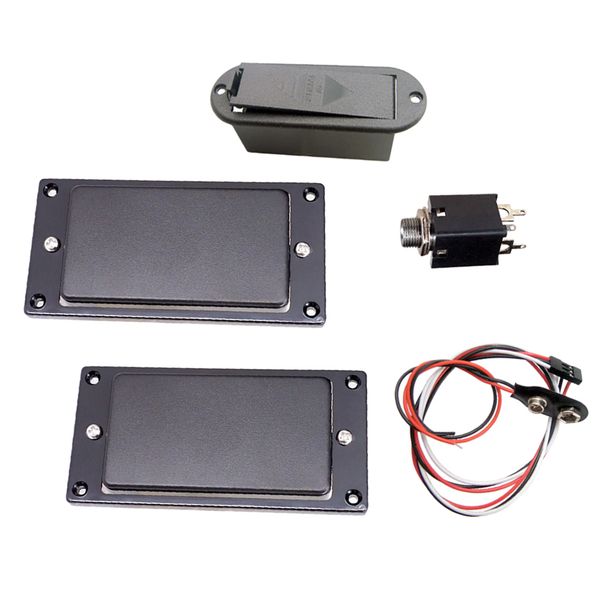 двойной катушки humbucker pickup с крышкой аккумуляторного разъем для электрогитар
двойной катушки humbucker pickup с крышкой аккумуляторного разъем для электрогитар