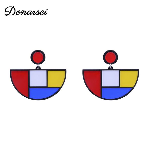 donarsei simple hit color geometric acrylic earrings for women fashion heart drop dangle earrings party, Silver
donarsei simple hit color geometric acrylic earrings for women fashion heart drop dangle earrings party, Silver
