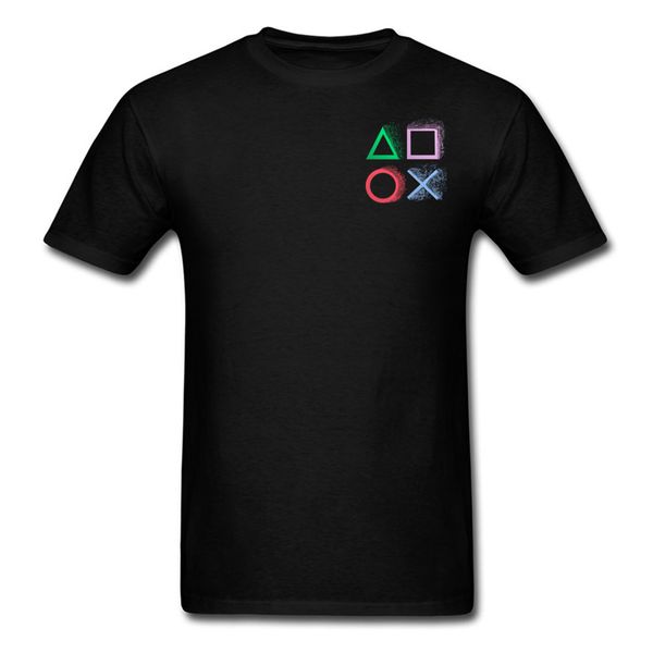 black t-shirts play controller unit rainbow pattern game personalized tshirts for men geometry videogame ing
black t-shirts play controller unit rainbow pattern game personalized tshirts for men geometry videogame ing