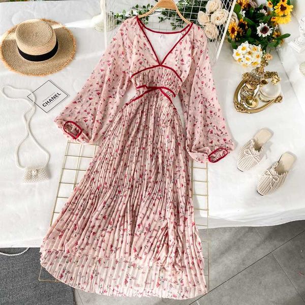 casual dresses ftlzz sweet women v-neck floral print draped dress ladies lantern sleeve elegant vintage high waist slim, Black;gray
casual dresses ftlzz sweet women v-neck floral print draped dress ladies lantern sleeve elegant vintage high waist slim, Black;gray
