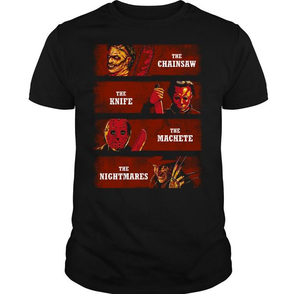 chainsaw и нож тенниска, кошмары хлопок мужчина футболка классической 2019 o шея streetwear hip hop tops movie tee
chainsaw и нож тенниска, кошмары хлопок мужчина футболка классической 2019 o шея streetwear hip hop tops movie tee