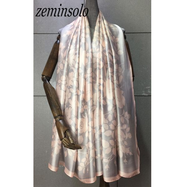 scarves 100% natural silk scarf women floral printed shawls femme large bandana bufanda foulards hijab, Blue;gray
scarves 100% natural silk scarf women floral printed shawls femme large bandana bufanda foulards hijab, Blue;gray