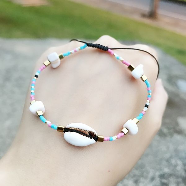 charm bracelets miyuki beads bracelet women rainbow multicolor crystal jewelry handmade natural stone shell thin bangle, Golden;silver
charm bracelets miyuki beads bracelet women rainbow multicolor crystal jewelry handmade natural stone shell thin bangle, Golden;silver