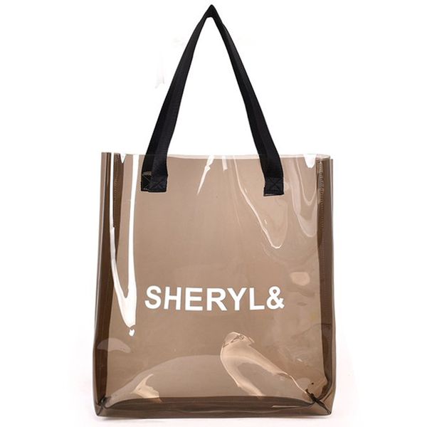 transparent women's handbag fashion bag transparent plastic jelly bag beach summer shoulder shoulder black
transparent women's handbag fashion bag transparent plastic jelly bag beach summer shoulder shoulder black
