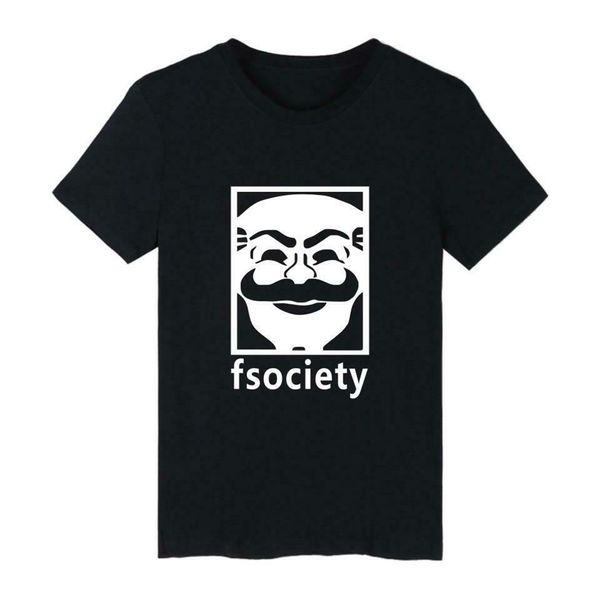 г-н робот fsociety с коротким рукавом футболки мужчины марка повседневный смешной tee shirt men co превосходное качество tee shirt
г-н робот fsociety с коротким рукавом футболки мужчины марка повседневный смешной tee shirt men co превосходное качество tee shirt