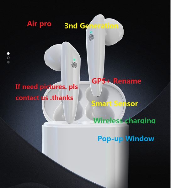 new gen3 pro earphone generation 3rd pro earbuds with gps rename smart sensor pop-up window wireless charging play 3.5 hours touch control
new gen3 pro earphone generation 3rd pro earbuds with gps rename smart sensor pop-up window wireless charging play 3.5 hours touch control