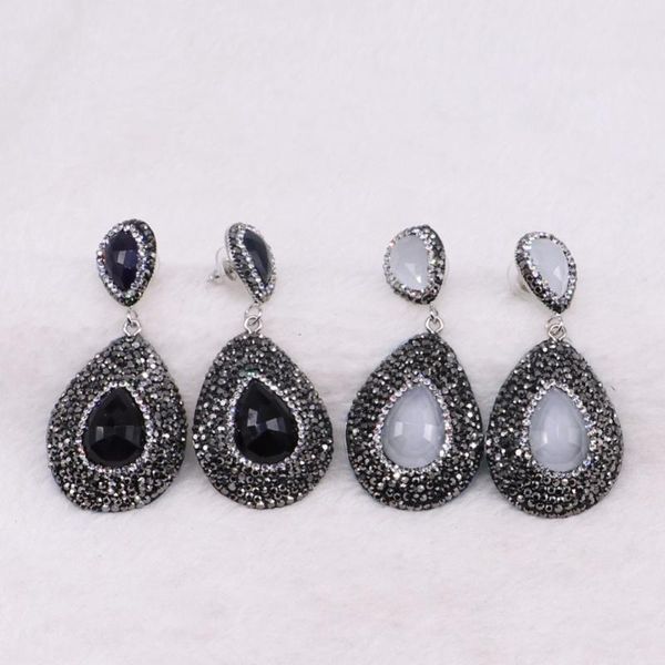 dangle & chandelier natural cat eyes stone earrings faceted water drop shape simple style gift to lady 3352, Silver
dangle & chandelier natural cat eyes stone earrings faceted water drop shape simple style gift to lady 3352, Silver