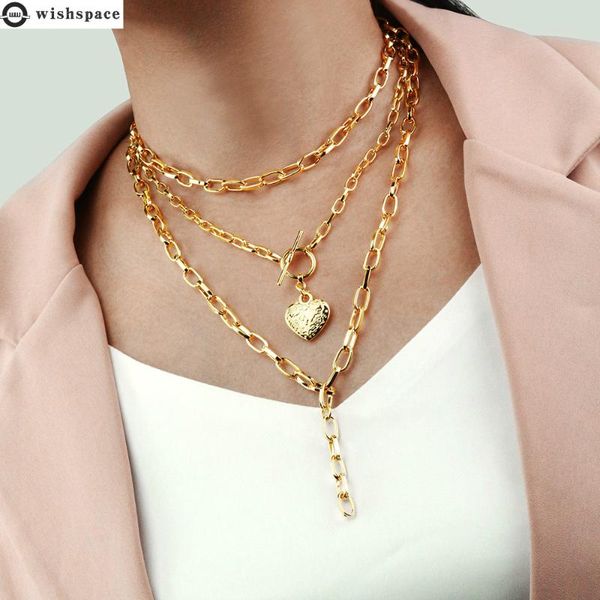 the new european and american fashion multilayer heart-shaped pendant necklace contracted joker female accessories wholesale, Silver
the new european and american fashion multilayer heart-shaped pendant necklace contracted joker female accessories wholesale, Silver