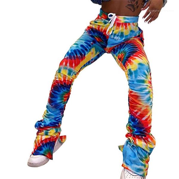 tie dye slim womens designer stracked legging pants high waist stacked pants women straight split causal trousers, Black;white
tie dye slim womens designer stracked legging pants high waist stacked pants women straight split causal trousers, Black;white