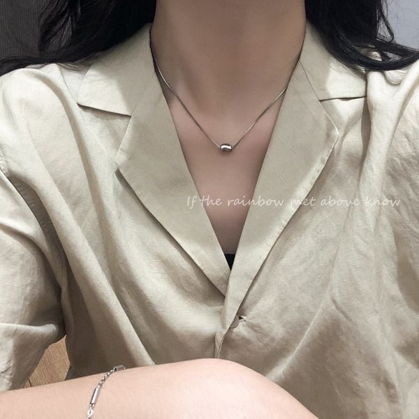 chokers 2021 fashion beans pendant necklace simple cute gold silver color box chains for women choker stainless steel jewelry wholesale, Golden;silver
chokers 2021 fashion beans pendant necklace simple cute gold silver color box chains for women choker stainless steel jewelry wholesale, Golden;silver