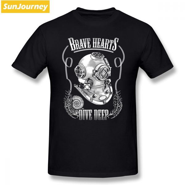 brave hearts dive deep sea diver men t shirt pop couple plus size o-neck cotton short sleeve custom t-shirts
brave hearts dive deep sea diver men t shirt pop couple plus size o-neck cotton short sleeve custom t-shirts