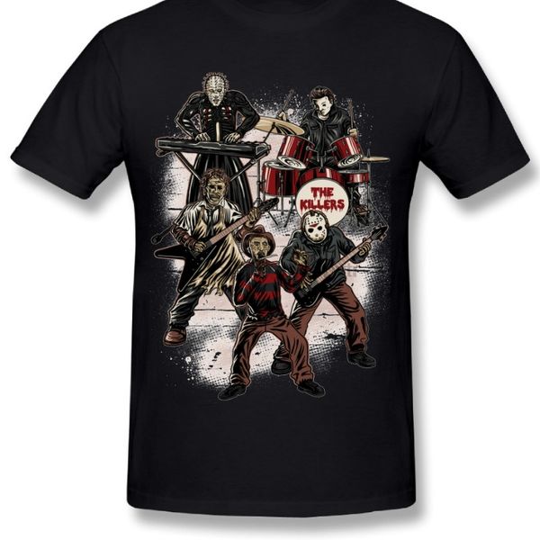fashionable men death metal killer music horror t shirt friday the 13th custom cotton t shirt wholesale
fashionable men death metal killer music horror t shirt friday the 13th custom cotton t shirt wholesale