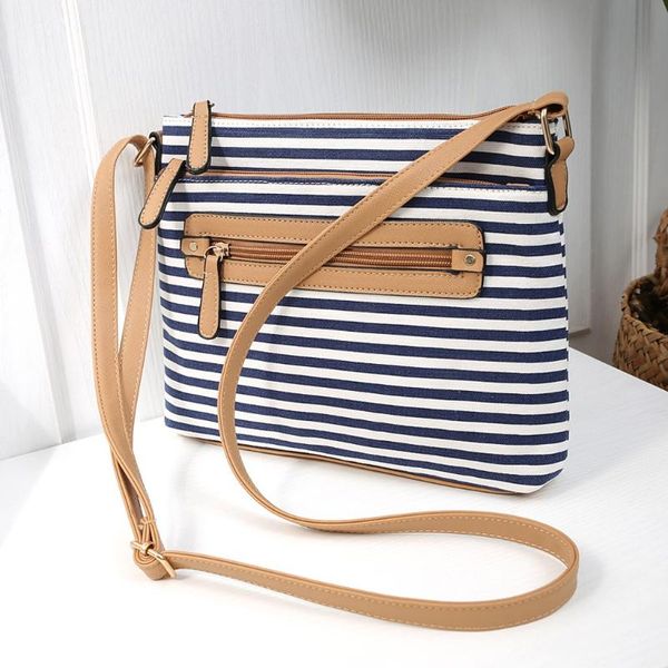 2020women's fashion striped shoulder bag women's casual wild crossbody bag women's new simple canvas new arrival
2020women's fashion striped shoulder bag women's casual wild crossbody bag women's new simple canvas new arrival