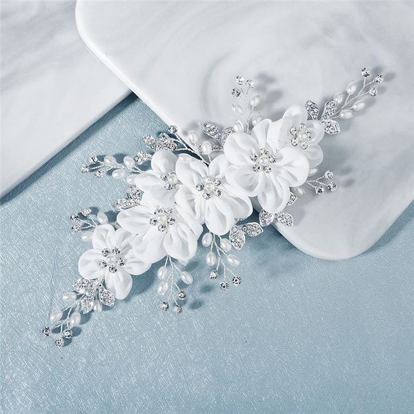 okily luxury crystal hair accessories for women prom bridal wedding headdress artificial flower hairclip elegant headwear, Golden;silver
okily luxury crystal hair accessories for women prom bridal wedding headdress artificial flower hairclip elegant headwear, Golden;silver