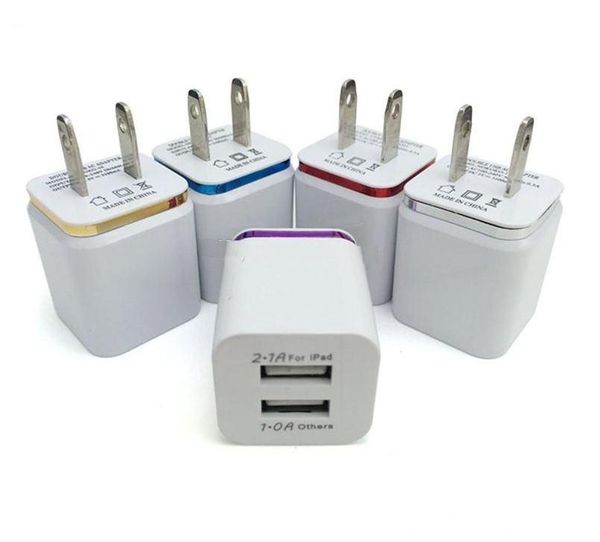 2018 metal dual usb wall charging charger us eu plug 2.1a ac power adapter wall charger plug 2 port for iphone samsung galaxy tablet ipad
2018 metal dual usb wall charging charger us eu plug 2.1a ac power adapter wall charger plug 2 port for iphone samsung galaxy tablet ipad