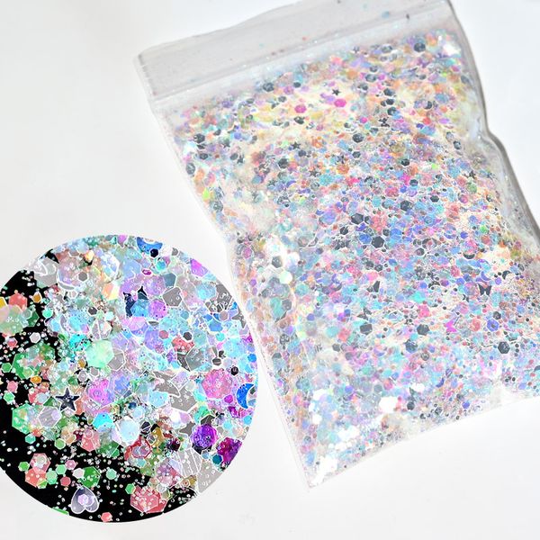 50g ногтей с блестками блестки mermaid звезды / бабочки / шестигранной nail art блеск хлопья sparkly uv польский маникюр шт, Silver;gold
50g ногтей с блестками блестки mermaid звезды / бабочки / шестигранной nail art блеск хлопья sparkly uv польский маникюр шт, Silver;gold