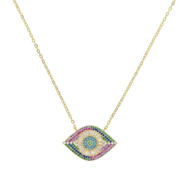 chains 2021 design korean fashion evil eye cz pendant shiny crystal magic colorful eyelash necklace cute girl women jewelry, Silver
chains 2021 design korean fashion evil eye cz pendant shiny crystal magic colorful eyelash necklace cute girl women jewelry, Silver