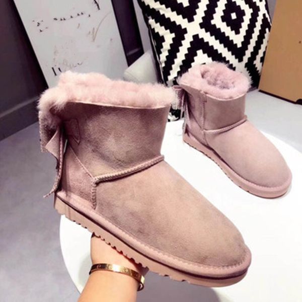 genuine sheepskin 2020 fashion real sheepskin women's winter classic woman snow boots ankle women boots women shoes, Black
genuine sheepskin 2020 fashion real sheepskin women's winter classic woman snow boots ankle women boots women shoes, Black