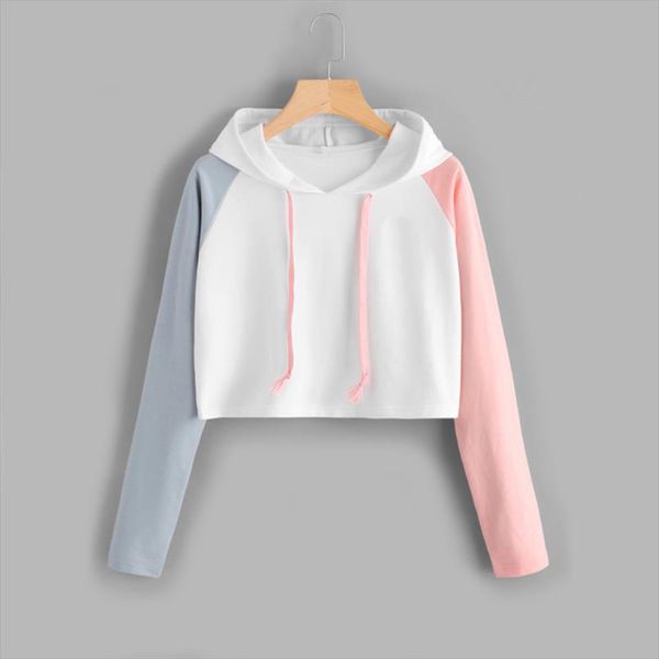 paris girl print contrast sleeve graphic hoodie women patchwork long sleeve crop active pullovers casual sweatshirt, Black
paris girl print contrast sleeve graphic hoodie women patchwork long sleeve crop active pullovers casual sweatshirt, Black