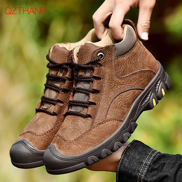 winter autumn men leather snow boots ankle boats shoes fashion sneakers lace up outdoor boots moccasin krasovki zapatos hombre, Black
winter autumn men leather snow boots ankle boats shoes fashion sneakers lace up outdoor boots moccasin krasovki zapatos hombre, Black