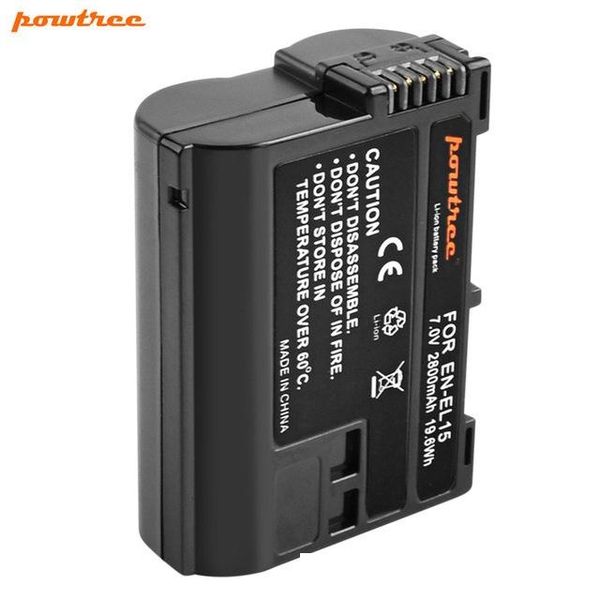 igital batteries powtree 2800mah en-el15 enel15 en el15 camera battery for nikon slr 600 610 800 800e d810 d7000 d7100 d7200
igital batteries powtree 2800mah en-el15 enel15 en el15 camera battery for nikon slr 600 610 800 800e d810 d7000 d7100 d7200