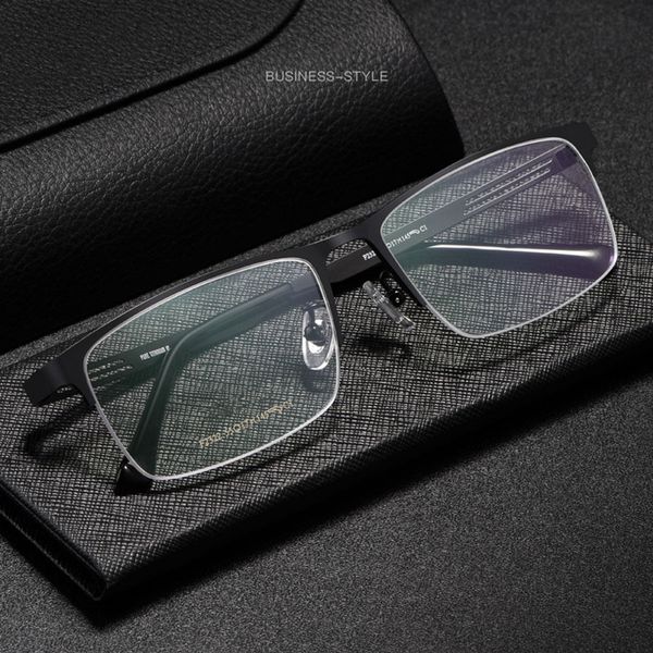 half rim eye glasses men business style pure titanium glasses frame optical spectacles new arrival eyewear selling, Black
half rim eye glasses men business style pure titanium glasses frame optical spectacles new arrival eyewear selling, Black