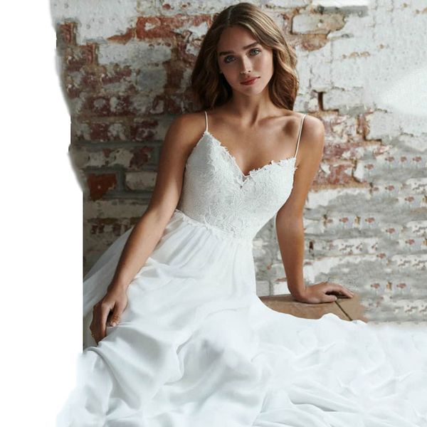 lorie boho wedding dress spaghetti strap a line chiffon long backless beach wedding gown appliques lace bride dress 2019, Blue;red
lorie boho wedding dress spaghetti strap a line chiffon long backless beach wedding gown appliques lace bride dress 2019, Blue;red